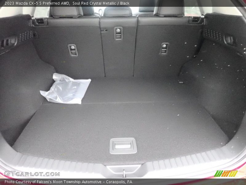 Soul Red Crystal Metallic / Black 2023 Mazda CX-5 S Preferred AWD