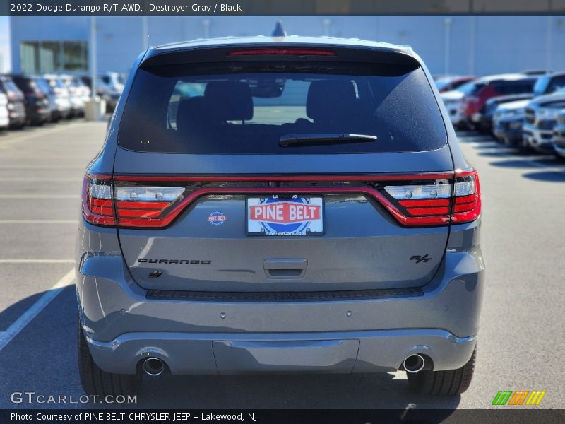Destroyer Gray / Black 2022 Dodge Durango R/T AWD