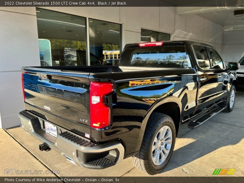Black / Jet Black 2022 Chevrolet Silverado 1500 LTZ Crew Cab 4x4
