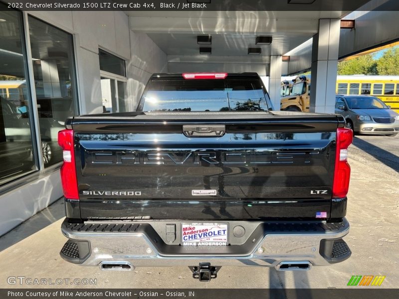Black / Jet Black 2022 Chevrolet Silverado 1500 LTZ Crew Cab 4x4