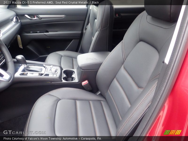 Soul Red Crystal Metallic / Black 2023 Mazda CX-5 S Preferred AWD