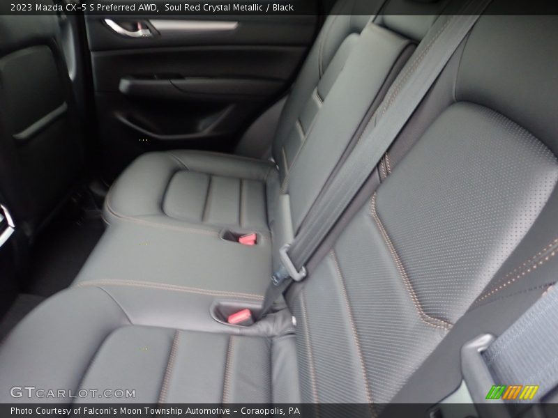Soul Red Crystal Metallic / Black 2023 Mazda CX-5 S Preferred AWD