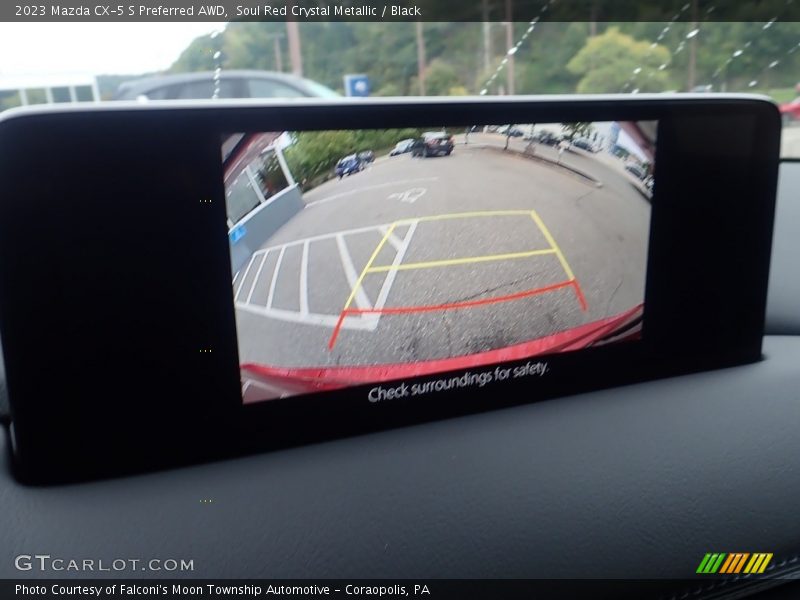 Soul Red Crystal Metallic / Black 2023 Mazda CX-5 S Preferred AWD