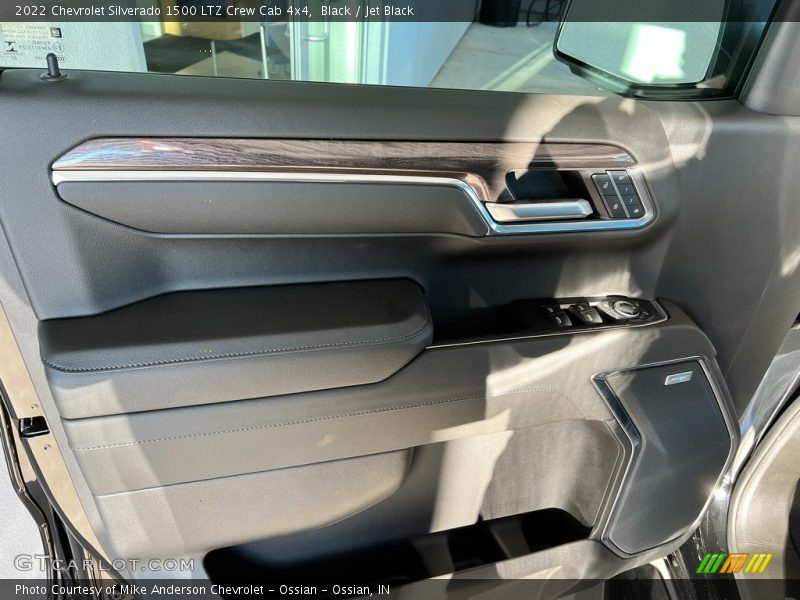 Black / Jet Black 2022 Chevrolet Silverado 1500 LTZ Crew Cab 4x4