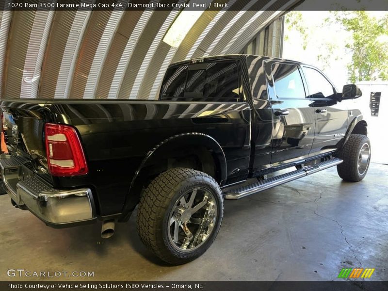 Diamond Black Crystal Pearl / Black 2020 Ram 3500 Laramie Mega Cab 4x4