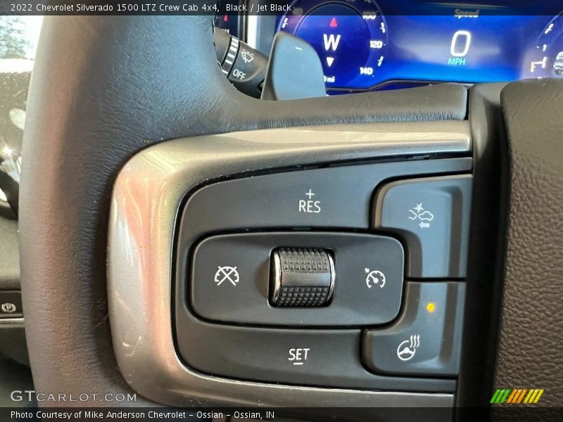 Black / Jet Black 2022 Chevrolet Silverado 1500 LTZ Crew Cab 4x4