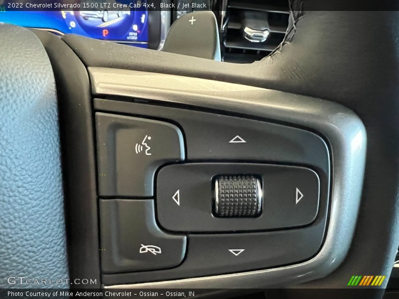Black / Jet Black 2022 Chevrolet Silverado 1500 LTZ Crew Cab 4x4