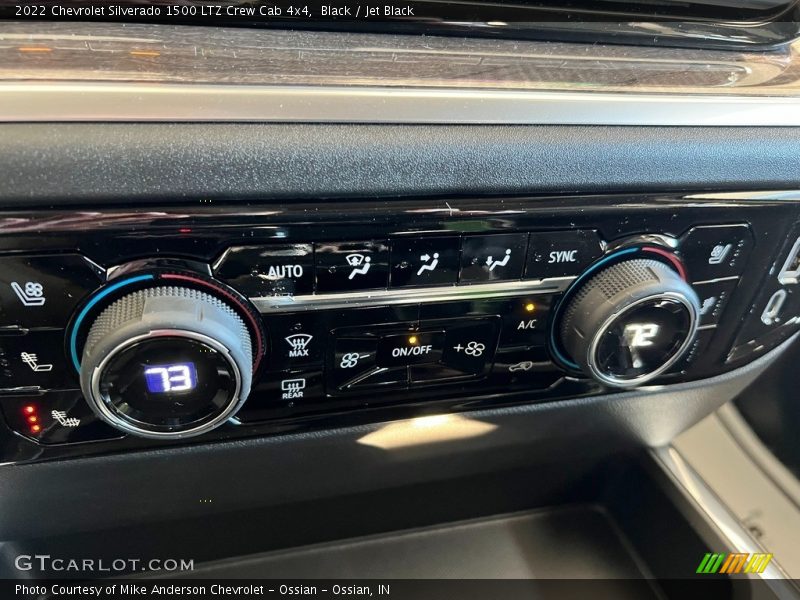 Black / Jet Black 2022 Chevrolet Silverado 1500 LTZ Crew Cab 4x4