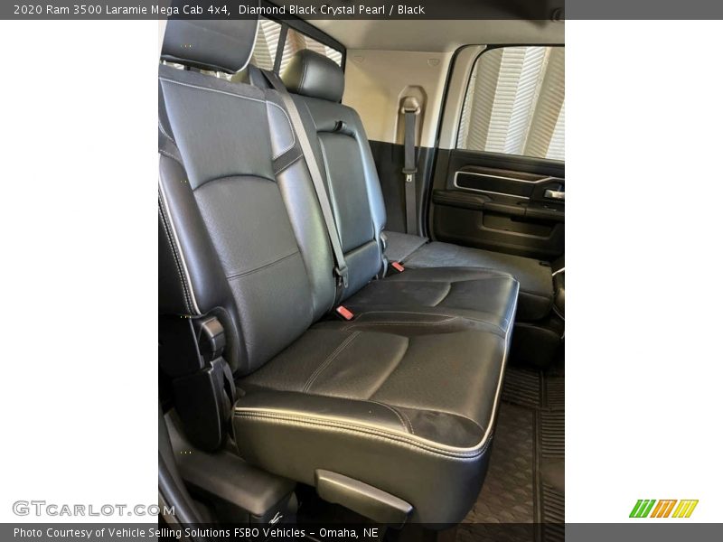 Diamond Black Crystal Pearl / Black 2020 Ram 3500 Laramie Mega Cab 4x4