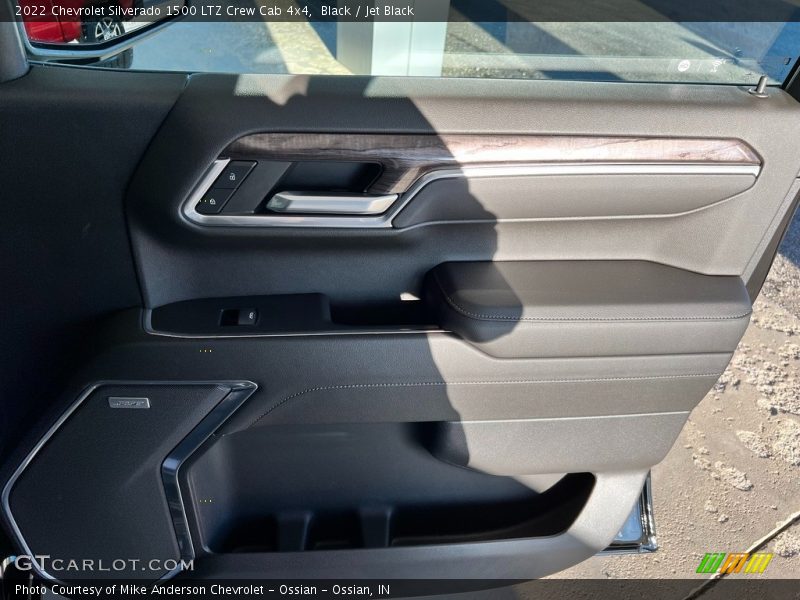 Black / Jet Black 2022 Chevrolet Silverado 1500 LTZ Crew Cab 4x4