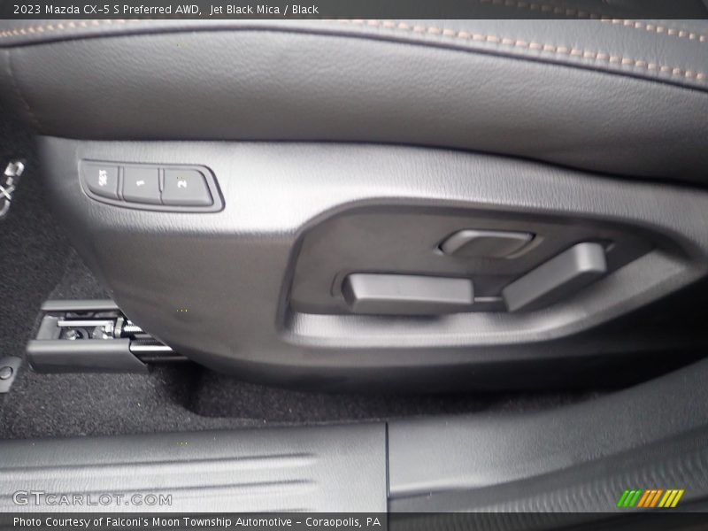 Jet Black Mica / Black 2023 Mazda CX-5 S Preferred AWD