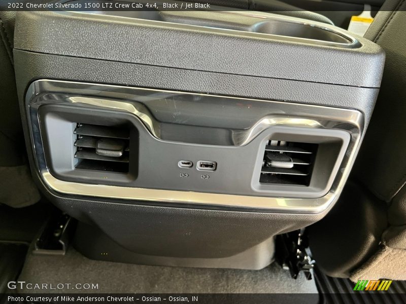 Black / Jet Black 2022 Chevrolet Silverado 1500 LTZ Crew Cab 4x4