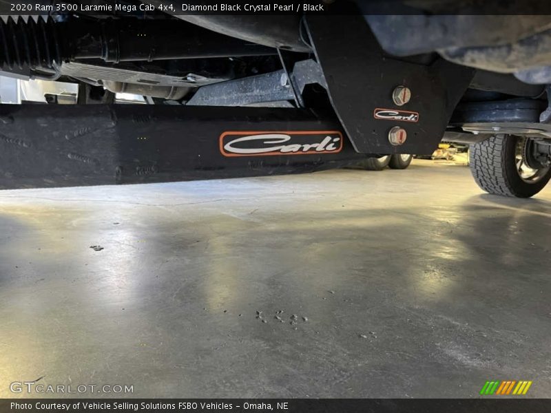 Diamond Black Crystal Pearl / Black 2020 Ram 3500 Laramie Mega Cab 4x4