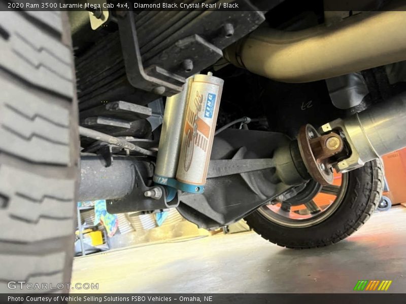 Diamond Black Crystal Pearl / Black 2020 Ram 3500 Laramie Mega Cab 4x4