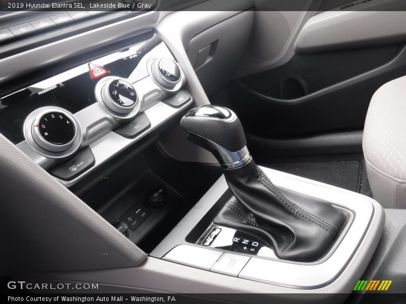 Lakeside Blue / Gray 2019 Hyundai Elantra SEL