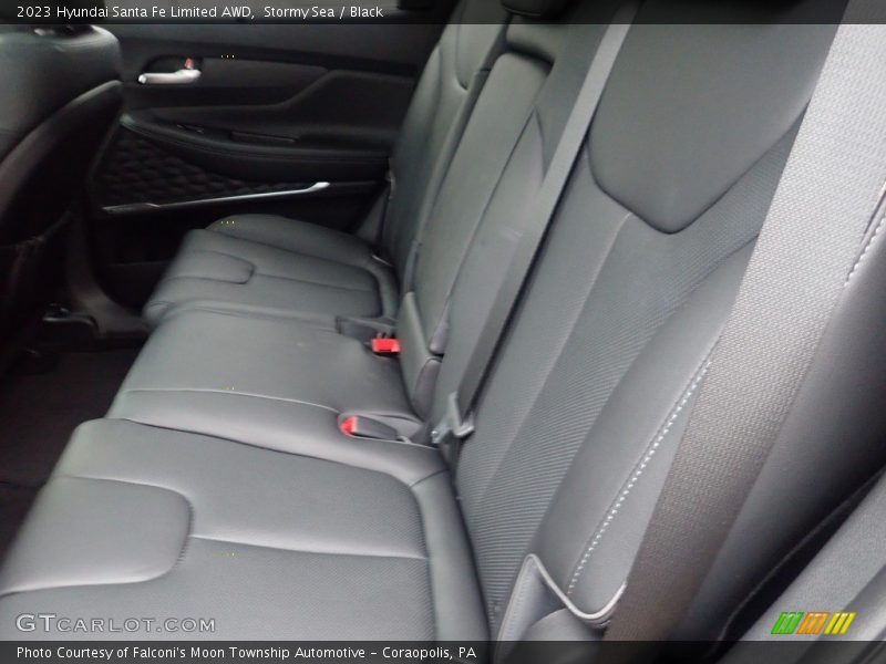 Stormy Sea / Black 2023 Hyundai Santa Fe Limited AWD