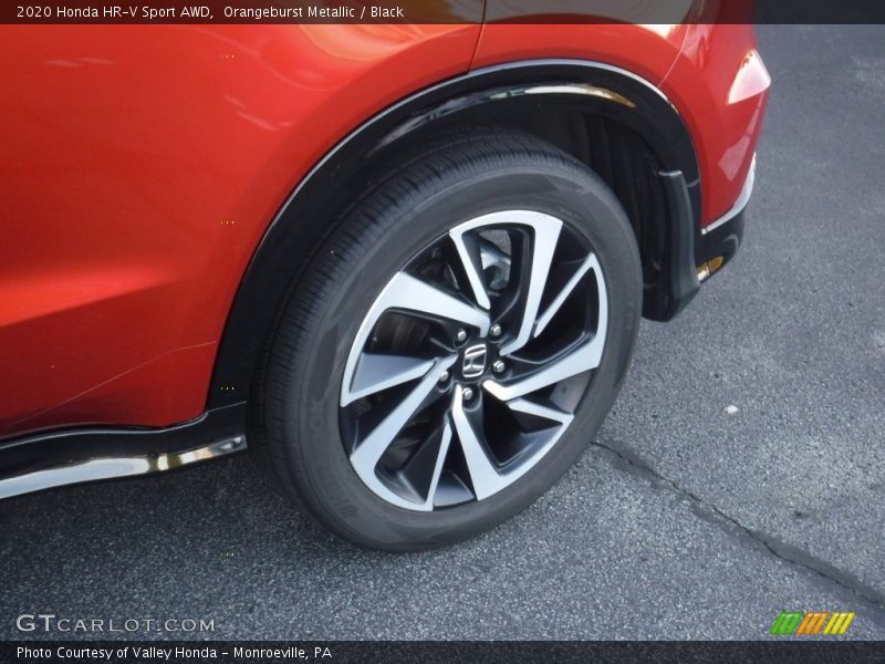 Orangeburst Metallic / Black 2020 Honda HR-V Sport AWD
