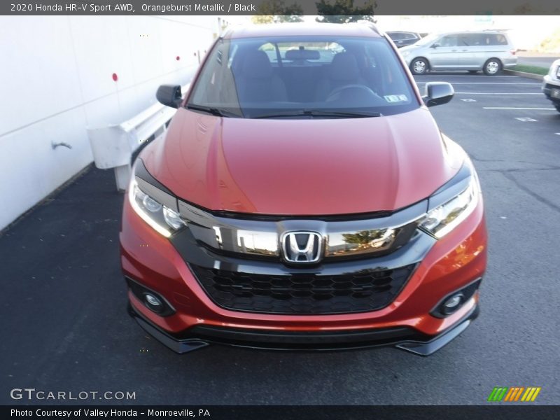 Orangeburst Metallic / Black 2020 Honda HR-V Sport AWD