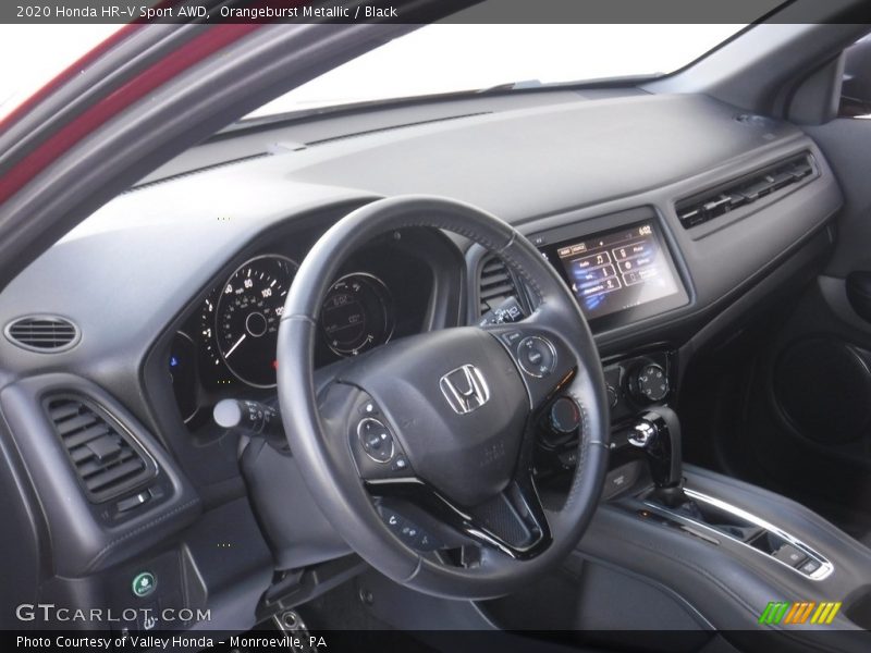 Orangeburst Metallic / Black 2020 Honda HR-V Sport AWD