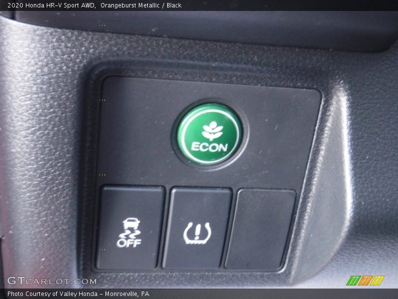 Orangeburst Metallic / Black 2020 Honda HR-V Sport AWD