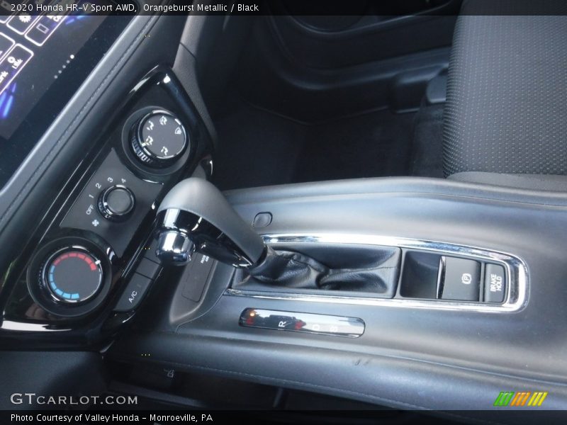 Orangeburst Metallic / Black 2020 Honda HR-V Sport AWD