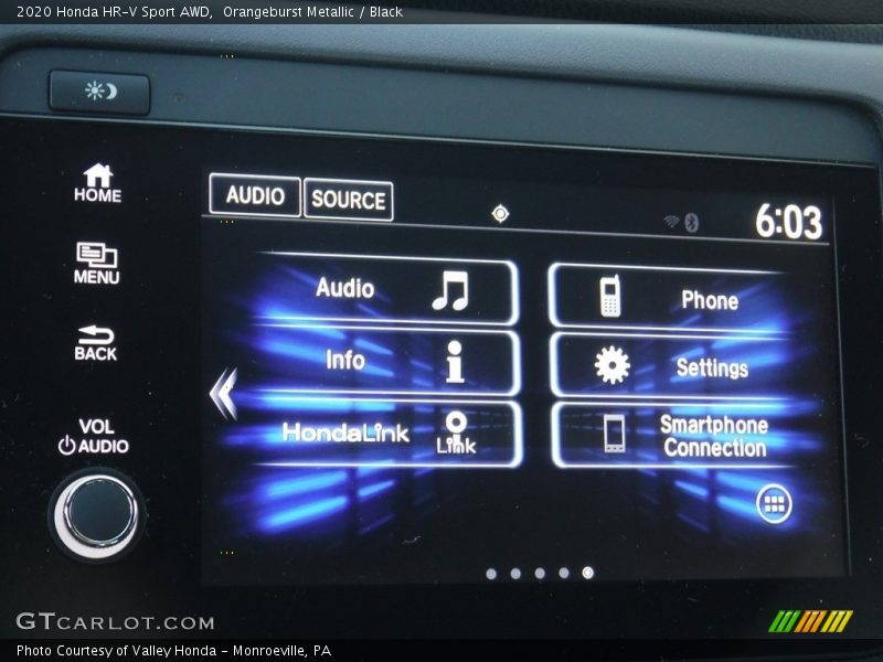 Orangeburst Metallic / Black 2020 Honda HR-V Sport AWD