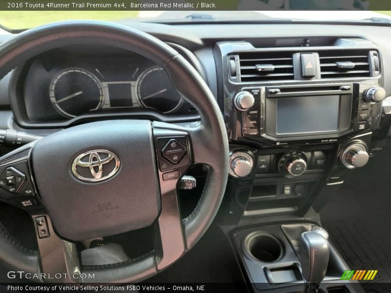 Barcelona Red Metallic / Black 2016 Toyota 4Runner Trail Premium 4x4