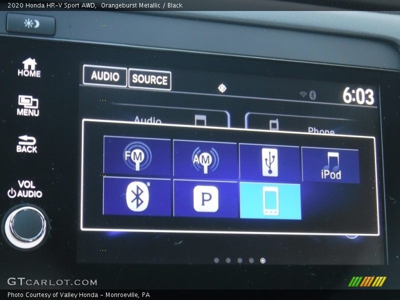 Orangeburst Metallic / Black 2020 Honda HR-V Sport AWD