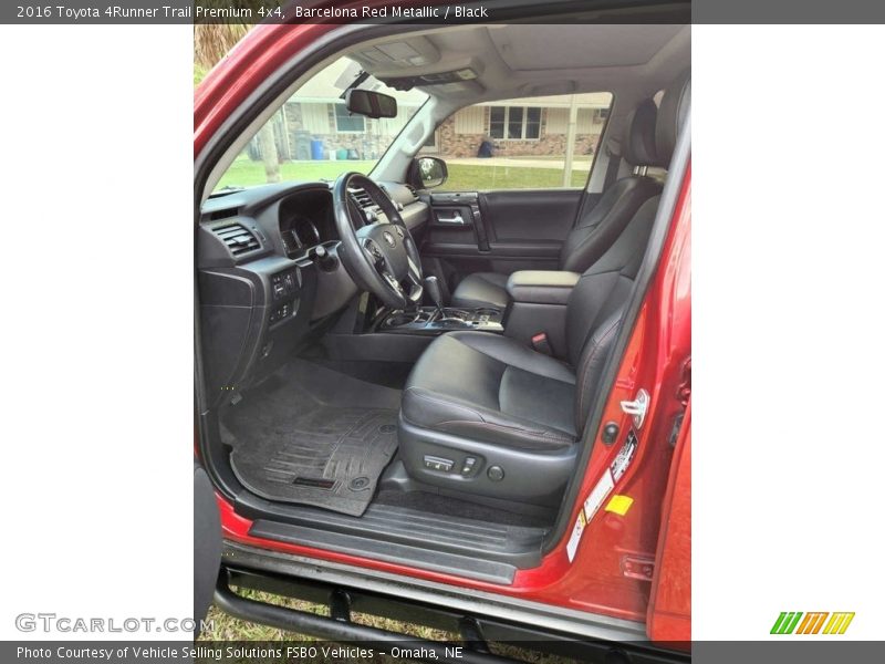 Barcelona Red Metallic / Black 2016 Toyota 4Runner Trail Premium 4x4