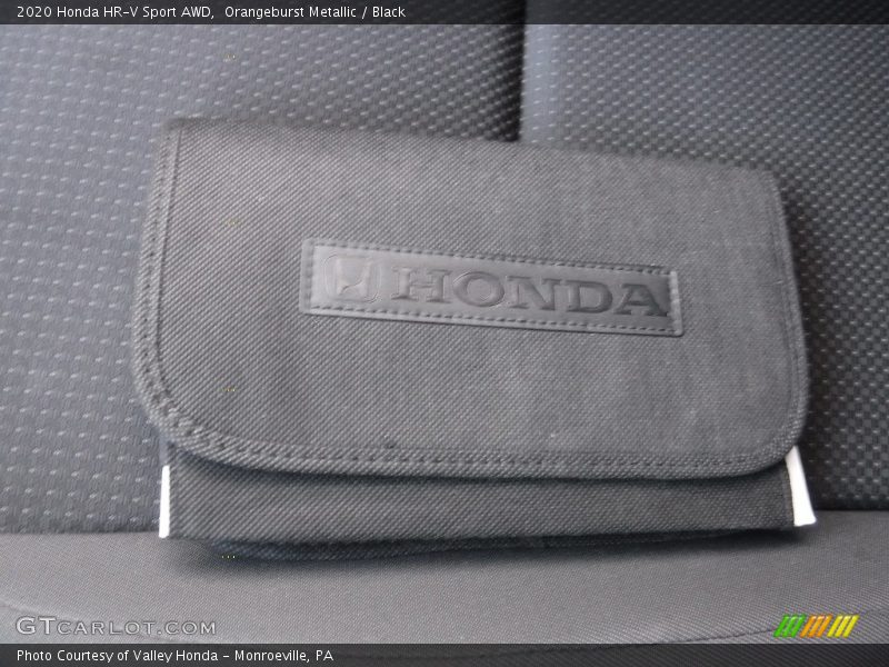 Orangeburst Metallic / Black 2020 Honda HR-V Sport AWD