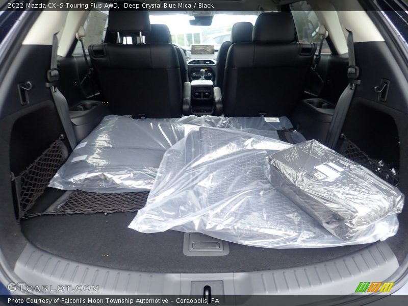 Deep Crystal Blue Mica / Black 2022 Mazda CX-9 Touring Plus AWD