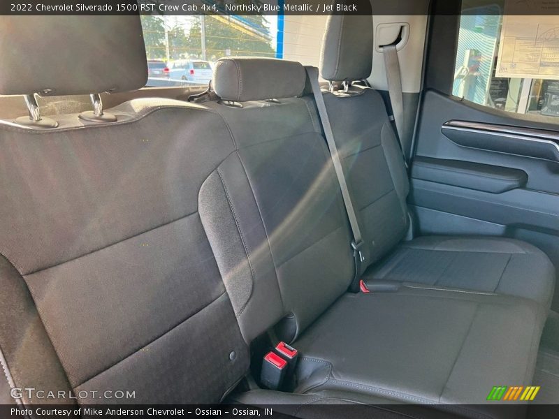 Northsky Blue Metallic / Jet Black 2022 Chevrolet Silverado 1500 RST Crew Cab 4x4
