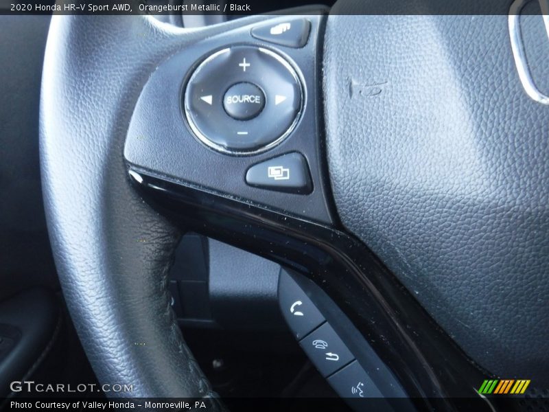 Orangeburst Metallic / Black 2020 Honda HR-V Sport AWD