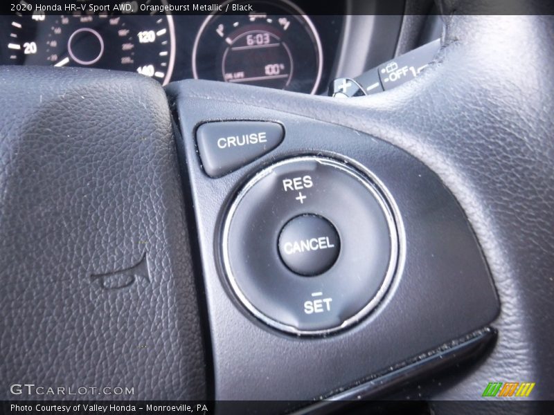 Orangeburst Metallic / Black 2020 Honda HR-V Sport AWD