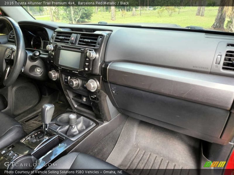 Barcelona Red Metallic / Black 2016 Toyota 4Runner Trail Premium 4x4