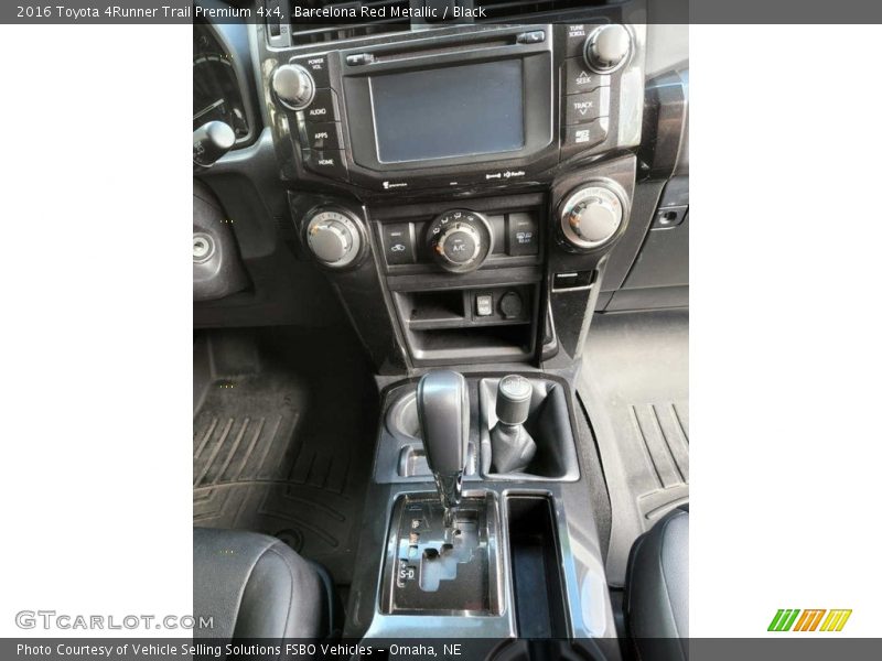 Barcelona Red Metallic / Black 2016 Toyota 4Runner Trail Premium 4x4