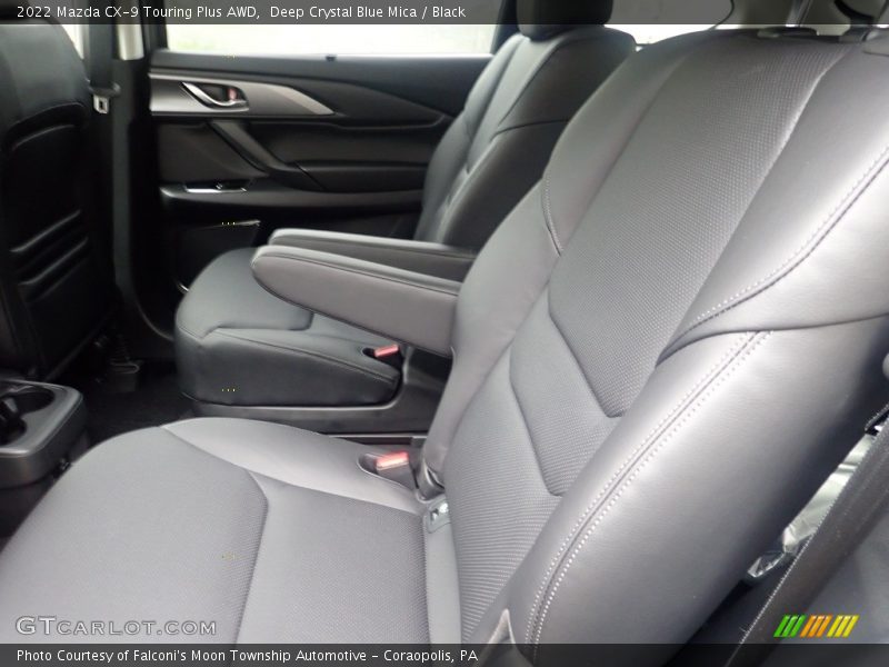Deep Crystal Blue Mica / Black 2022 Mazda CX-9 Touring Plus AWD