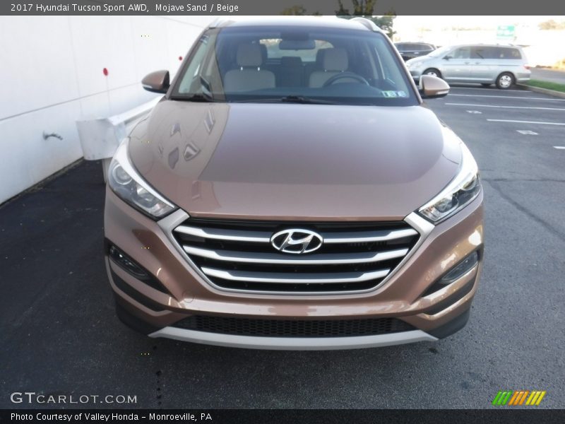 Mojave Sand / Beige 2017 Hyundai Tucson Sport AWD