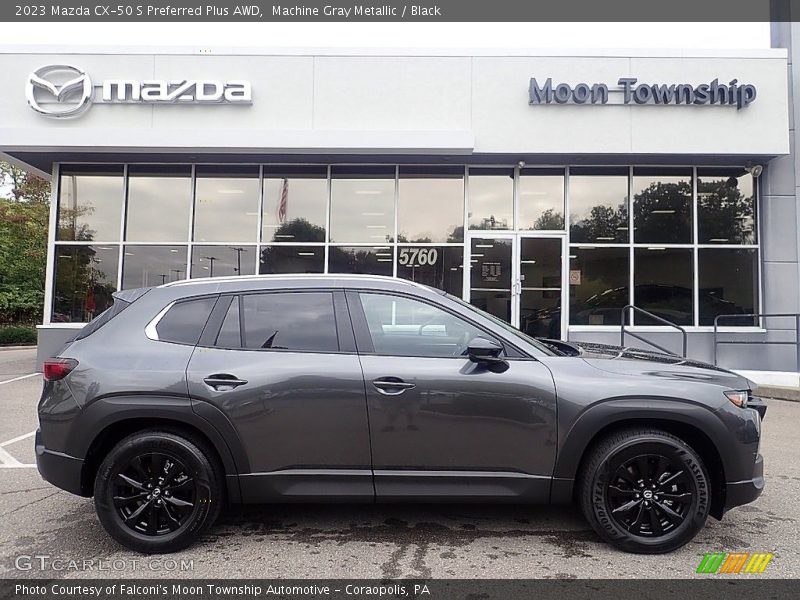 Machine Gray Metallic / Black 2023 Mazda CX-50 S Preferred Plus AWD