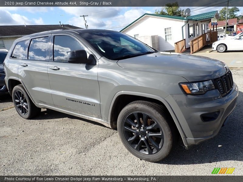 Sting-Gray / Black 2020 Jeep Grand Cherokee Altitude 4x4