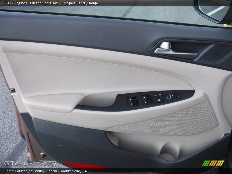 Mojave Sand / Beige 2017 Hyundai Tucson Sport AWD