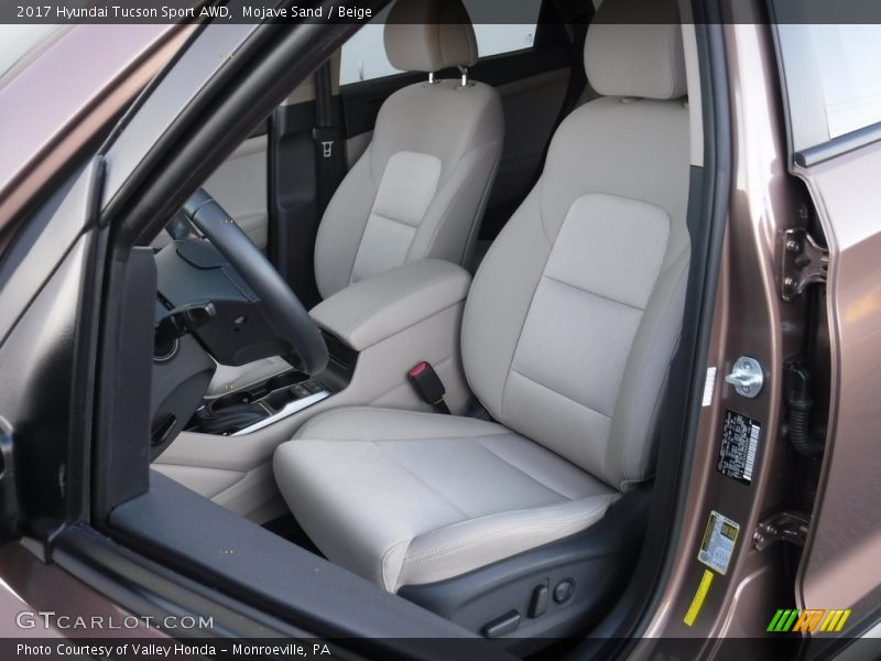 Mojave Sand / Beige 2017 Hyundai Tucson Sport AWD