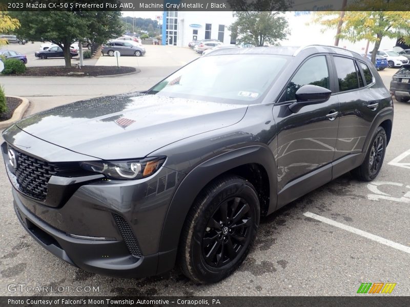 Machine Gray Metallic / Black 2023 Mazda CX-50 S Preferred Plus AWD
