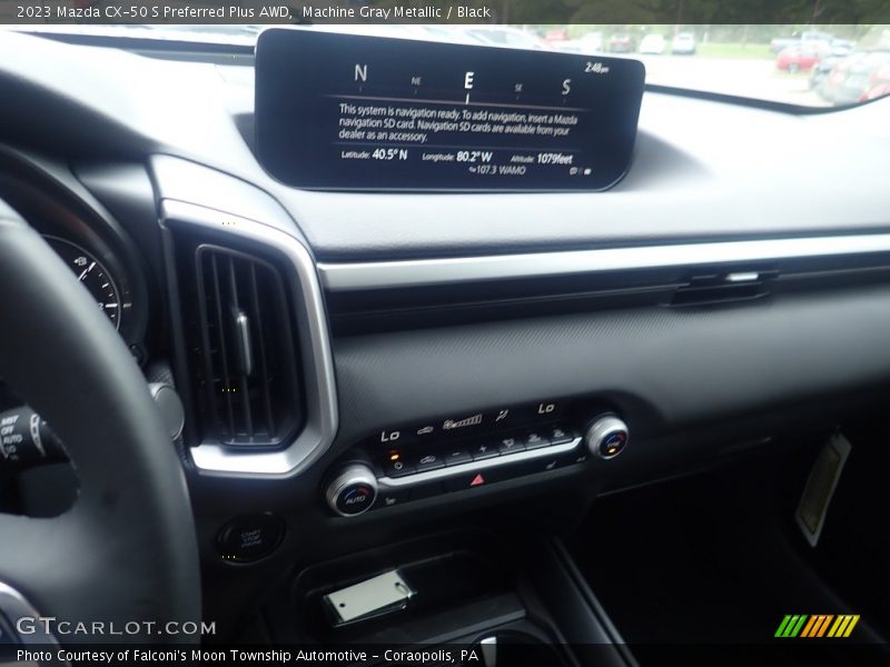 Machine Gray Metallic / Black 2023 Mazda CX-50 S Preferred Plus AWD