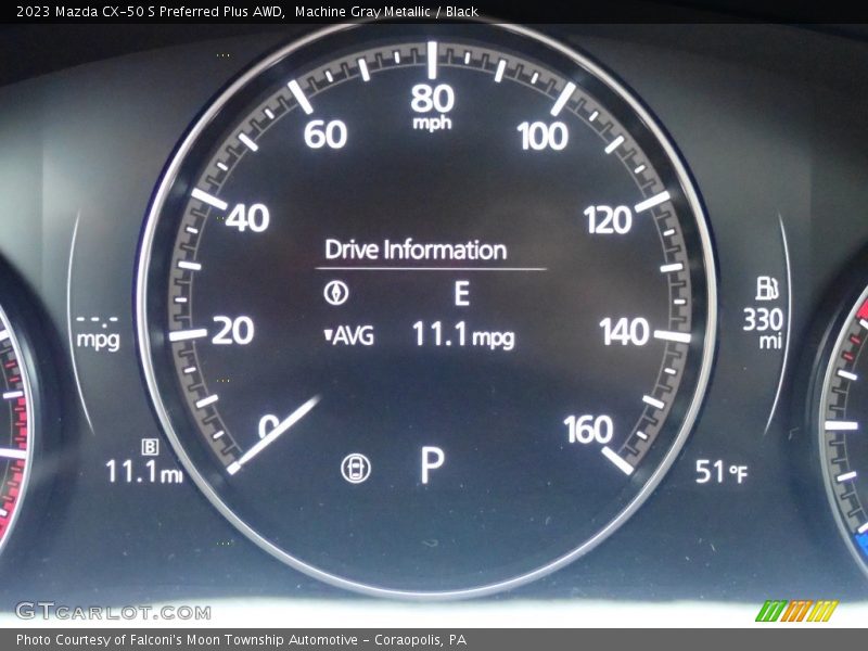 Machine Gray Metallic / Black 2023 Mazda CX-50 S Preferred Plus AWD