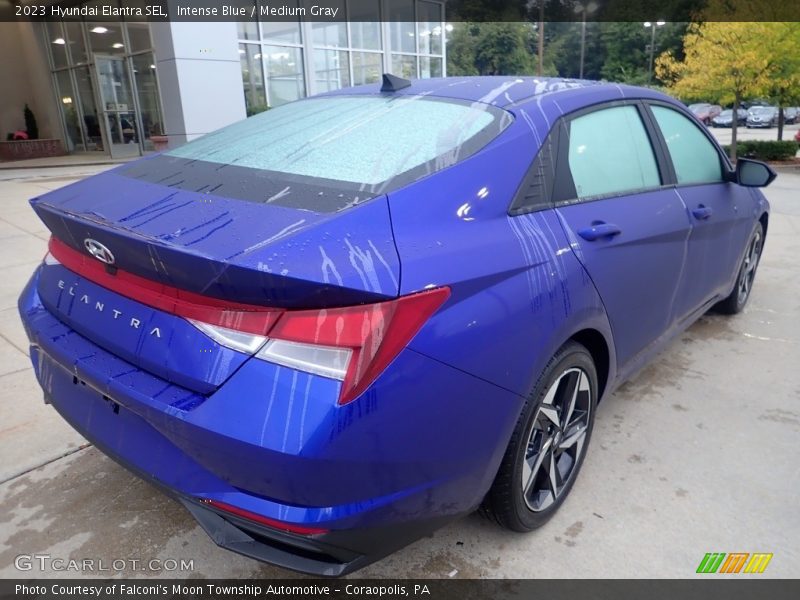 Intense Blue / Medium Gray 2023 Hyundai Elantra SEL