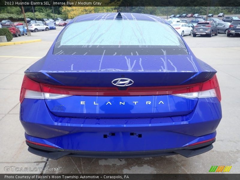 Intense Blue / Medium Gray 2023 Hyundai Elantra SEL