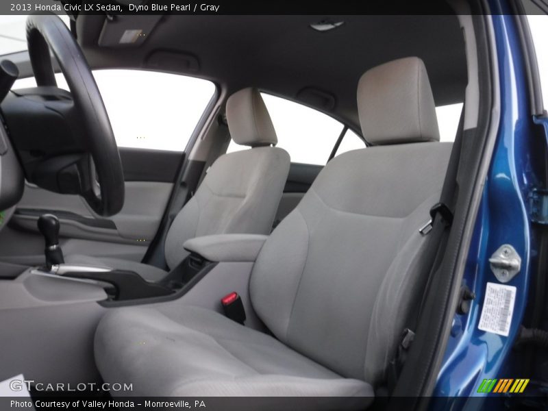 Front Seat of 2013 Civic LX Sedan