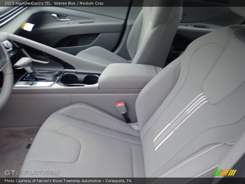 Intense Blue / Medium Gray 2023 Hyundai Elantra SEL