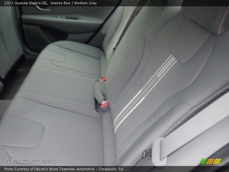 Intense Blue / Medium Gray 2023 Hyundai Elantra SEL